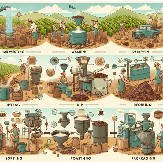 Coffee Processing and its affect on flavour